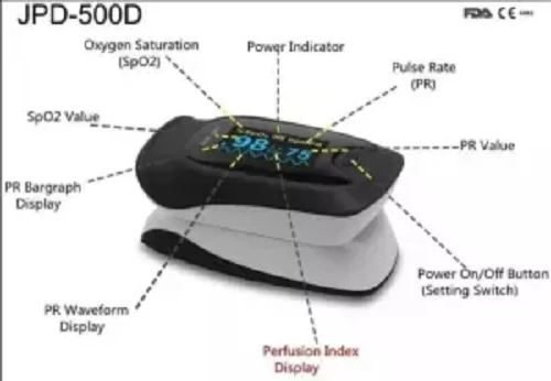 JUMPER PULSE OXIMETER JPD 500D (OLED Version)