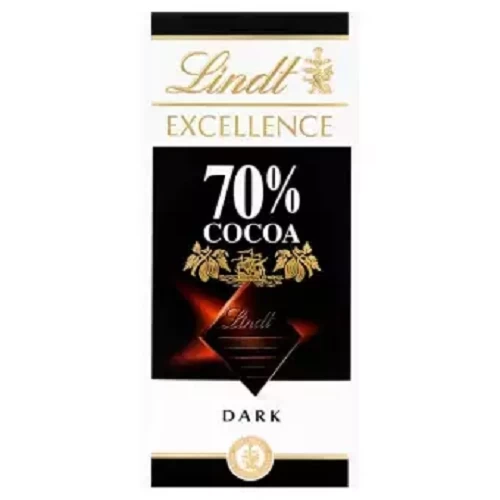 Lindt Excellence 70% Cocoa Dark Chocolate - 100g