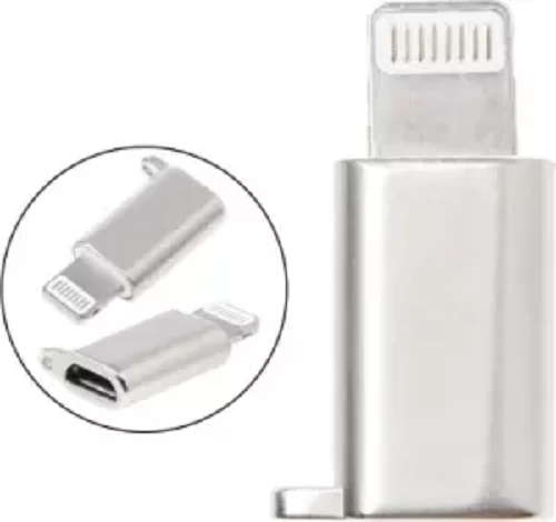 Micro USB Female To Lightning Male Converter Adapter For iPhone iPad