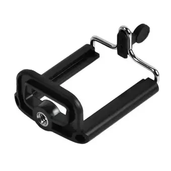 Tripod Mobile Holder Clip - Black