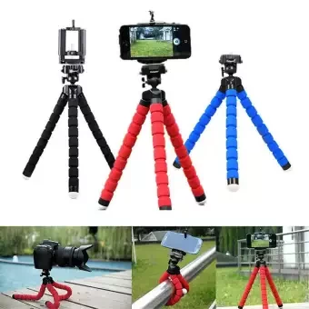 Flexible Octopus Tripod Mobile Holder Stand