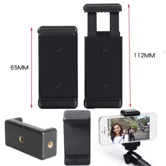 Travel Tripod with Phone Tripod Mount Adapter for Smartphone