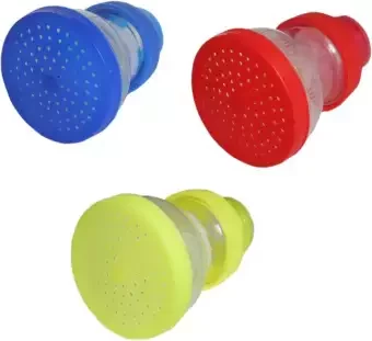 Kitchen and Bathroom Tap Shower Sprinkler Plastic Shower Head (Standard Size, Multicolour) 1PCS