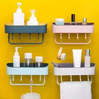 High Quality Square Bathroom Shelf