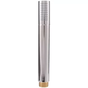 Modern Style Bathroom Stainless Steel + Copper Hand Held Shower Heads Chrome Top Spray Rain Shower Heads