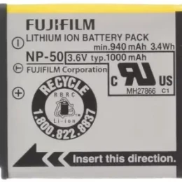 Fujifilm NP-50  --Fujifilm Lithium Ion Rechargeable Battery for Fuji F60fd F50fd