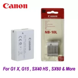 Canon NB-10L Battery Pack For G1 X, G3-X, SX40 HS, SX50 HS & More