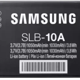 Samsung Lithium Ion Rechargeable Battery SLB-10A 1050mAh