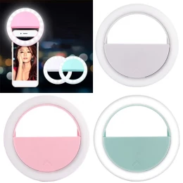 Rechargeable Selfie Ring Light For Selfie Lovers