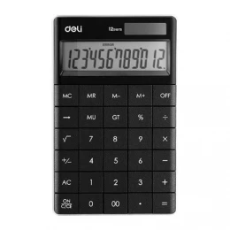 DELI CALCULATOR E1589 BLACK