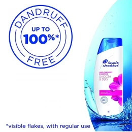 Head & Shoulders Smooth and Silky Shampoo, 340ml