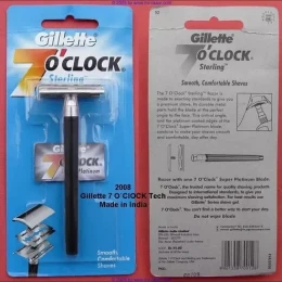 7 o' Clock Razor Sterling