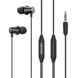 Lenovo HF130 Stereo In-Ear 3.5mm Metal Earphone with Mic For Smartphone
