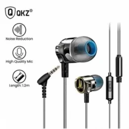 QKZ DM7 Zinc Alloy In Ear HiFi Earphone Stereo Bass Headset