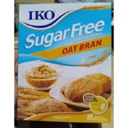 IKO Sugar Free Biscuite Oatmeal Crackers (Oat Bran) - 178gm (Malaysian)