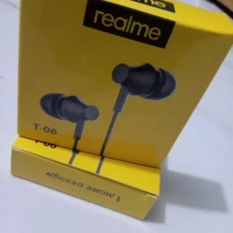 Realme Buds In-ear Earphone Black Wired Earphones with Mic