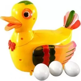 Funny Happy Duck Laying Eggs Musical Toys for Kids