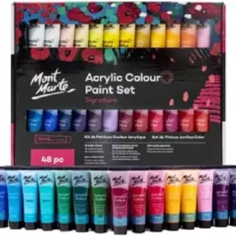 Mont Marte Acrylic Paint Set 36 ml - 48 colors