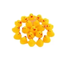 Set Of Mini Duck Bath Toys Squeezing Music Baby Play