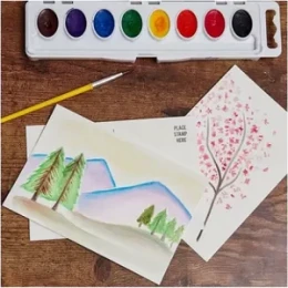 Papertree Mini art card (4 x 4 inch) - 10 pcs