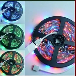 RGB Full Color SMD5050 5 Meter LED Strip DC 12V 16 Color LED Strip 24Key Remote makes Full White Color