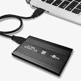 .5 Inch USB 2.0 Hard Drive Disk HDD External Enclosure Case (Multicolor)