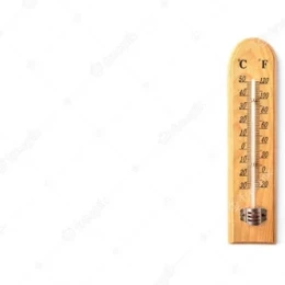 Room Thermometer (Wooden & Hanging)