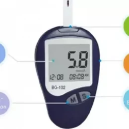 Sejoy Blood Glucose Monitoring Systems Meter +10 Strips 10 Lancets & Lancing Device Monitor