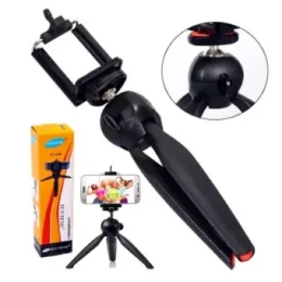 Flexible Tripod stand With Phone Holder Clip - YT-228