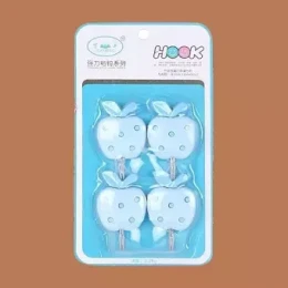 Exclusive Apple Shape Wall Hooks-4Pcs