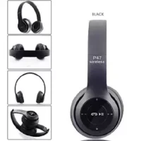 P47 Wireless Bluetooth Headphone with memory Card Slot