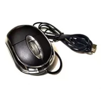 Black USB Wired Mouse