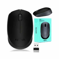 Logitech Wireless  Black Mouse M170