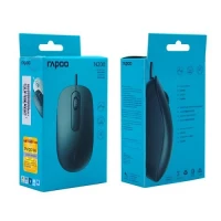 Black Rapoo Optical Mouse N200