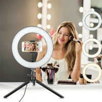 Ring Light Tripod Stand Studio SET for Youtuber/Facebook live