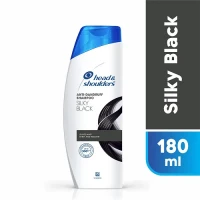 Head & Shoulders Silky Black Shampoo 180ml