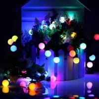 Decorative Ball Shaped LED Fairy Light RGB - 28 bulbs - _Multicolour_