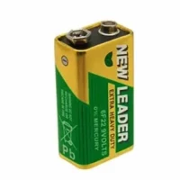 NEW LEADER 9V EXTRA HEAVY DUTY 0% MERCURY BATTERY