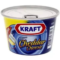 Kraft Processed Cheddar Cheese Tin - 190gm (Imported)