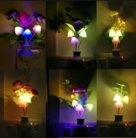 LED Mushroom Night Lamp Automatic Sensor