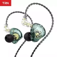 TRN MT1 HiFi 1DD Dynamic In-ear Earphone Drive HiFi Bass Metal Monitor Running Sport Earphone