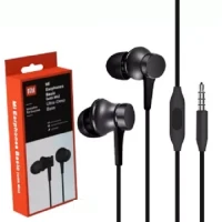 For MI Earphone Basic with Ultra deep bass and mic Earphone