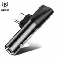 Baseus L41 USB Type C Male to Type-C Female+ 3.5mm Jack Adapter Converter