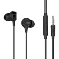 UiiSii U8 In-Ear Dynamic Driver In-ear Earphones with Mic - Black