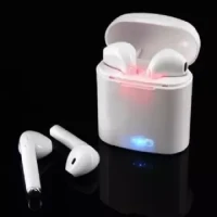 HBQ I7S Dual Mini Wireless Earphone with Power Case - _White_