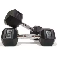 5kg hex dumbbells - 1 pair