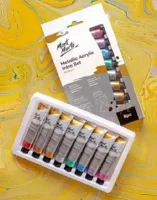 Mon marte Metallic Color Acrylic set (Premium)