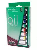 Mont Marte Oil Paint Intro Set of 8 x 18ml Tube