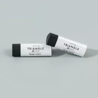 Guangbo black triangle eraser - 2 pcs