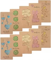 Kraft color mini art card (3.5 x 5 inch) - 10 pcs